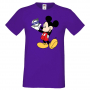 Мъжка тениска Mickey Mouse Volvo Подарък,Изненада,Рожден ден, снимка 8