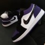 Nike Air Jordan 1 Low Court Purple Лилави Обувки Маратонки Кецове Размер 42 Номер 26.5см , снимка 5