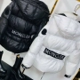 Moncler Дамско Зимно Яке Монклер - Черно Или Бяло Код A935, снимка 4