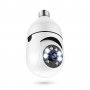 Смарт охранителна камера PST-F1-3MP, 3.0Mp, PTZ, За фасунга E27, Wi-Fi, Tuya Smart, Бял, снимка 7