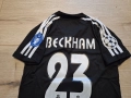 Детски екип на Дейвид Бекъм #РЕАЛ М #ретро модел!, снимка 3