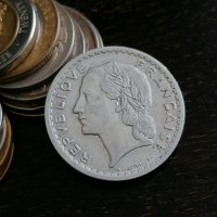 Монета - Франция - 5 франка | 1947г., снимка 2 - Нумизматика и бонистика - 28668164