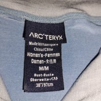 Arcteryx Satoro long sleeve zip-up shirt (M) дамска термо блуза мерино 95% Merino Wool Arc'teryx, снимка 6 - Спортни екипи - 43042501