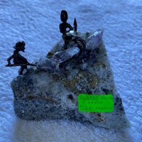 Метални фигурки на скала - минерали, снимка 5 - Колекции - 32537860