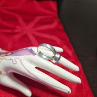 Изискан и красив сребърен пръстен- 4.85 грама - 925 проба , снимка 7 - Антикварни и старинни предмети - 40799871