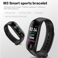 50850Фитнес Смарт Гривна M3 Vertex Mi Band Tracker Смарт Wristband Крачкомер,Калории,Пулсомер,Фитнес, снимка 8 - Смарт гривни - 26312049