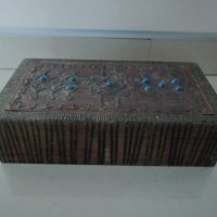 Дървена кутия 22 х 12 h 6 см. , снимка 4 - Други стоки за дома - 39058431