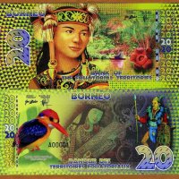 Борнео (Индонезия), 20 франка 2014, снимка 1 - Колекции - 26884932