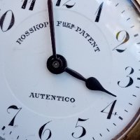 Rosskopf Freres Patent,джобен швейцарски часовник, снимка 3 - Антикварни и старинни предмети - 42949551