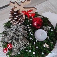 Коледни свещници , снимка 6 - Декорация за дома - 43231870