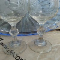  Ретро сватбени чаши, снимка 5 - Антикварни и старинни предмети - 26616571