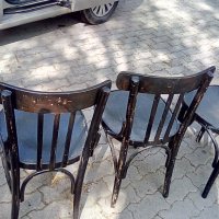 Пет дървени соц стола Виена, снимка 10 - Антикварни и старинни предмети - 36622306