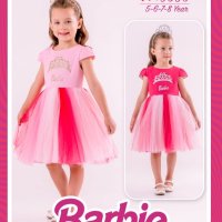Рокля Барби , снимка 1 - Детски рокли и поли - 43232193