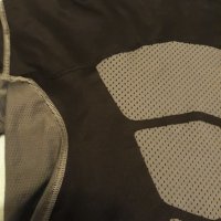 Черна маркова оригинална тениска Nike , спортна , със сиви дишащи сегменти. , снимка 12 - Тениски - 37476382