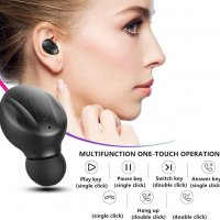 Нови Безжични слушалки Спортни с кутия за зареждане Earbuds за музика, снимка 2 - Bluetooth слушалки - 39259056