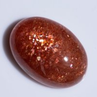 Слънчев камък конфети 14.5ct овален кабошон #8, снимка 1 - Други - 43202956