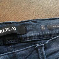 REPLAY HYPERFLEX Jeans размер 32/32 мъжки еластични дънки 37-59, снимка 11 - Дънки - 43555799