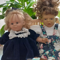 Две ретро испански кукли , снимка 5 - Кукли - 36437394