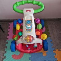 Fisher Price - Бебешка играчка за прохождане Brilliant Basics, снимка 1 - Други - 38305787