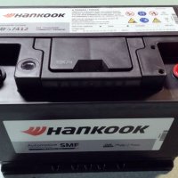 Акумулатор HANKOOK 74AH пусков ток 680AH Made in Korea, снимка 1 - Аксесоари и консумативи - 43958407