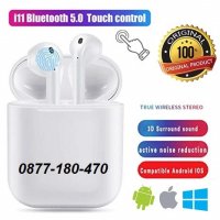 ТОП i11 качествени Безжични bluetooth слушалки airpods iphone android, снимка 2 - Безжични слушалки - 27852389