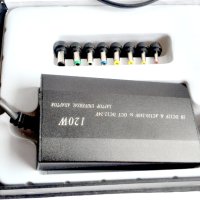 Универсално зарядно за лаптопи 120W за 12V в кола и за ел. мрежа:POWER INVERTER OVER WORLD, снимка 3 - Захранвания и кутии - 40294084