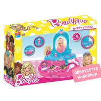 Детска тоалетка "Барби" със сешоар и аксесоари/тоалетка "Барби"/детска тоалетка , снимка 2 - Образователни игри - 34858003