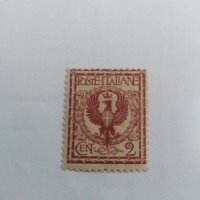 Пощенска марка - Италия 2 цента , снимка 2 - Филателия - 40022073