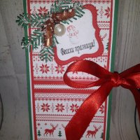 Коледна кутия за шоколад, коледни кутии за шоколад, подарък за Коледа, снимка 1 - Коледни подаръци - 38621064