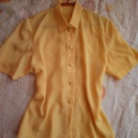 Жълта риза- Л, снимка 1 - Ризи - 38182778