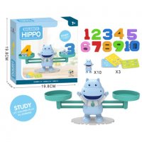 Образователна игра Везна с хипопотам, снимка 4 - Образователни игри - 38141083