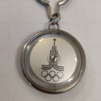 Ключодържател термометър, олимпиадата 1980 г, Москва, СССР. , снимка 1 - Колекции - 40695409