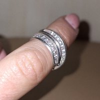 сребърен пръстен, снимка 6 - Пръстени - 44098543