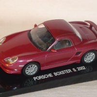 Porsche Boxster S 2002 - мащаб 1:43 на DeAgostini моделът е нов в блистер, снимка 1 - Колекции - 43210391