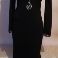 Черна дълга официална рокля Sarah Connor р-р S/М , снимка 7 - Рокли - 37026127