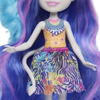 Кукла Enchantimals Glam Party Zemirah Zebra - Зебра / Mattel, снимка 5 - Кукли - 43500076
