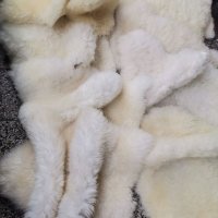 Естествени овчи кожи Бели 100% КАЧЕСТВО, снимка 6 - Декорация за дома - 38646554