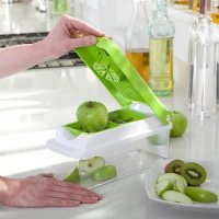 Кухненско Мултифункционално ренде слайсър Genius Nicer Dicer Plus с Аксесоари, снимка 4 - Други - 43341116