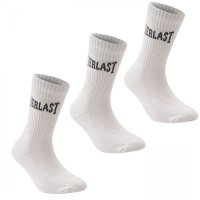 Спортни   памучни чорапи Everlast - 3 чифта в пакет, снимка 2 - Други - 34659889