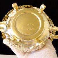 Марокански бронзов чайник,кана Royal Manchester, снимка 9 - Антикварни и старинни предмети - 39553445