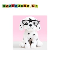 Плюшено куче Далматинец с очила, Спот 6243, снимка 1 - Плюшени играчки - 42938068
