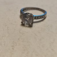 Сребърен пръстен (185), снимка 3 - Пръстени - 43051666