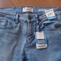 Дамски дънки Pull&Bear super skinny, снимка 3 - Дънки - 37871232