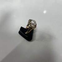 Златен пръстен 18 карата, снимка 10 - Пръстени - 43132940