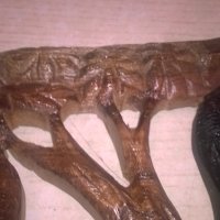 Пано за стена тиково дърво изрязано с 1 слон ръчна изработка, снимка 10 - Колекции - 27391193