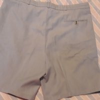 Мъжки летен къс панталон от плат светлосив, снимка 3 - Къси панталони - 33002645