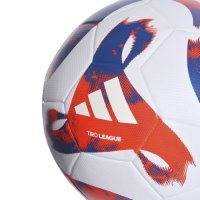 Футболна топка ADIDAS tiro league, Бял-червен-син, Размер 5 , снимка 3 - Футбол - 43883547