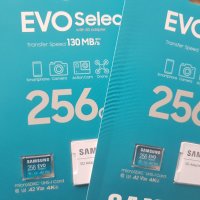 ✅ 📱📸 Micro SD card SD карта 256GB Samsung EVO Select 130 MB/s, снимка 3 - Samsung - 43112067