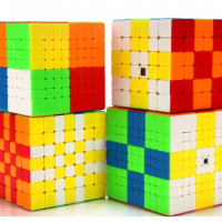 Кубче Рубик магически куб 5х5 6х6 7х7 8х8 9х9 10х10, снимка 1 - Игри и пъзели - 36491990