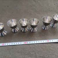 Продавам малки метални чаши, снимка 1 - Чаши - 38393399